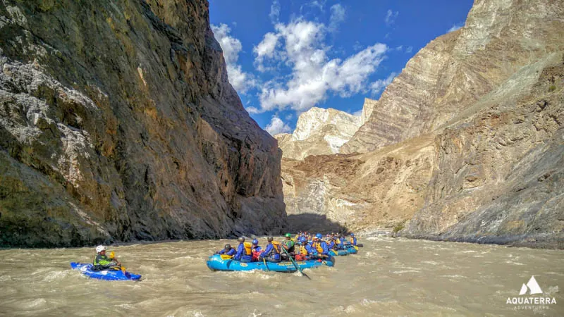 Official page Open Graph image for the Zanskar River Rafting Expedition; destination/activity image, not independently verified as a photograph from a specific departure.
