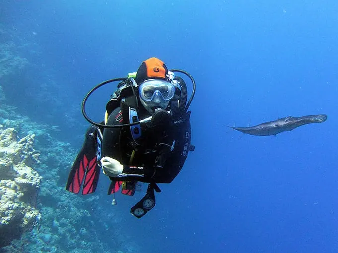 Blue Hole Dahab (Bildunterschrift auf der Bells / Blue Hole Seite des Veranstalters).